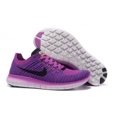 Nike free run flyknit 5.0 фиолетовые